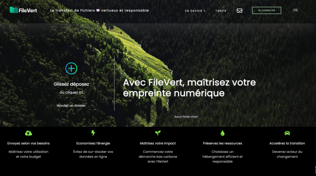 La plateforme FileVert